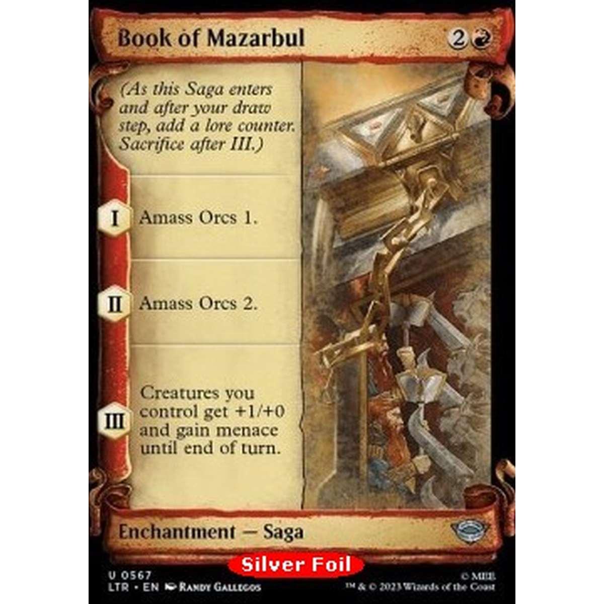 Book of Mazarbul (V.2) - Book of Mazarbul (V.2) - [LTRH] [NM] [Foil]