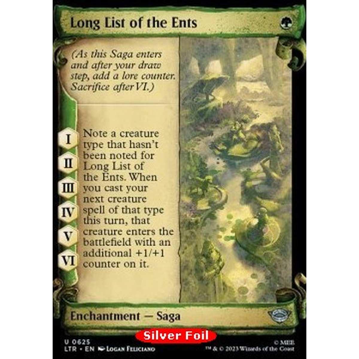 Long List of the Ents (V.2) - Long List of the Ents (V.2) - [LTRH] [NM] [Foil]