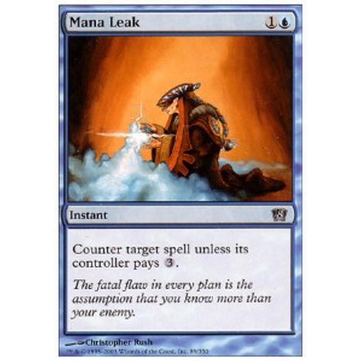 Mana Leak - Mana Leak - [8ED] [EX]