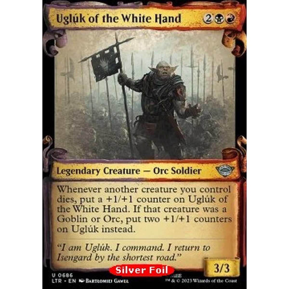 Uglk of the White Hand (V.2) - Uglk of the White Hand (V.2) - [LTRH] [NM] [Foil]