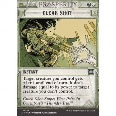 Clear Shot - Clear Shot - [OTP] [NM] [Foil]