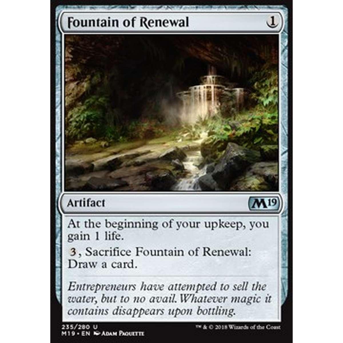 Fountain of Renewal - Fonte del Rinnovamento - [M19] [NM]