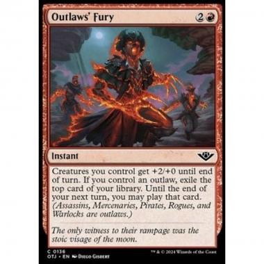 Outlaws' Fury - Outlaws' Fury - [OTJ] [NM] [Foil]