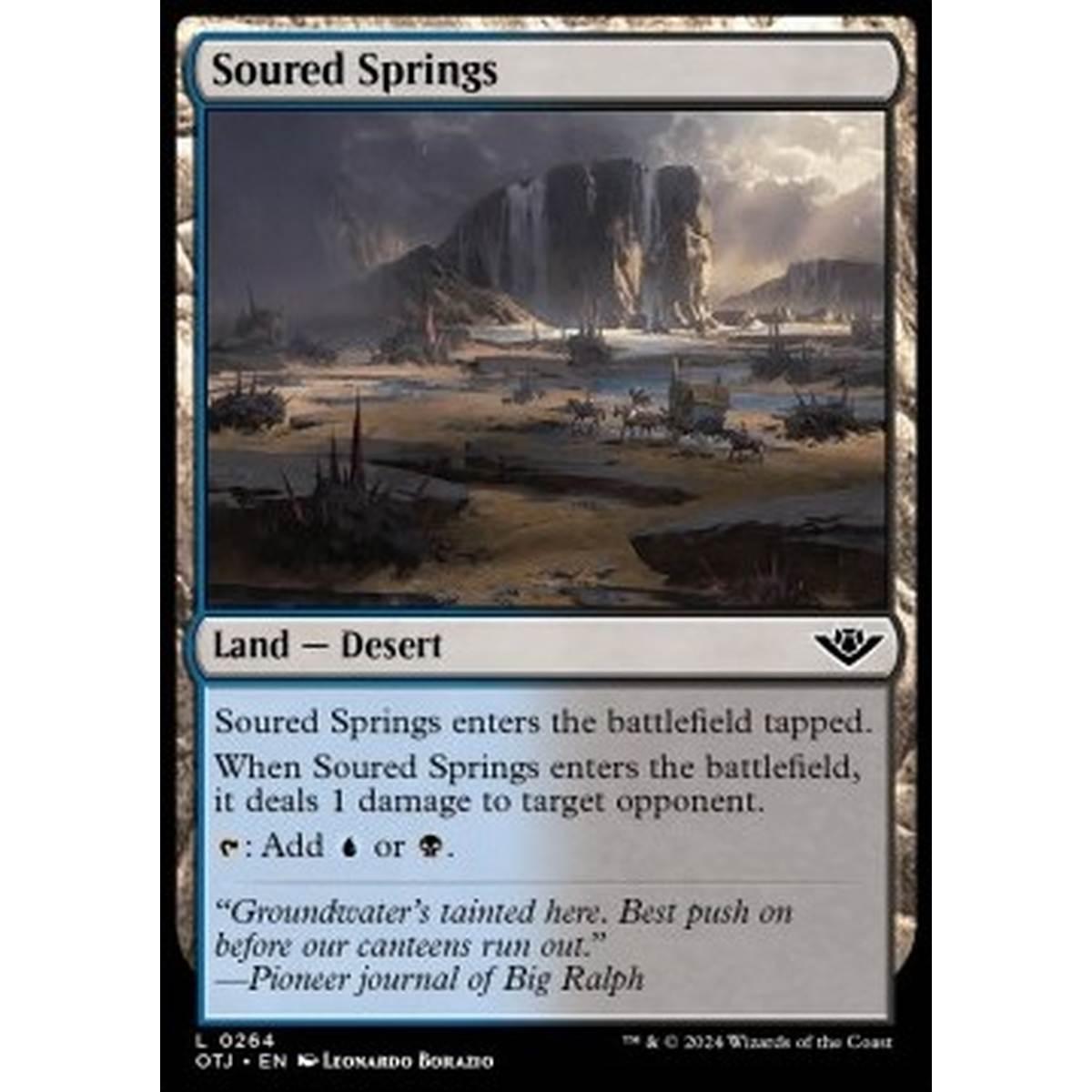 Soured Springs - Soured Springs - [OTJ] [NM] [Foil]