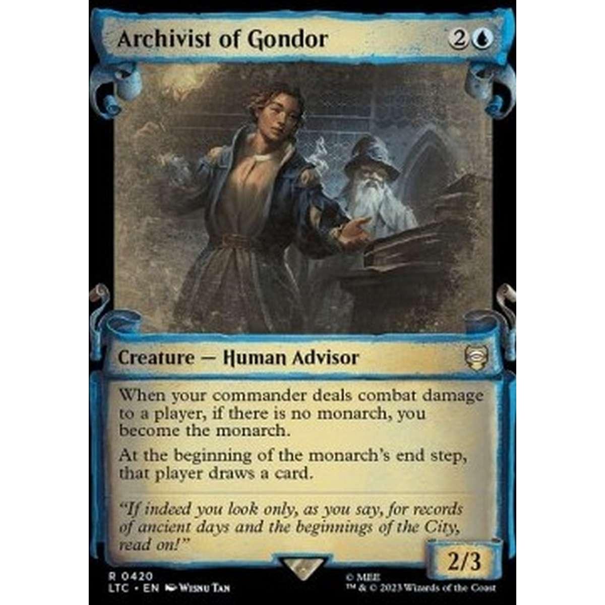 Archivist of Gondor (V.1) - Archivist of Gondor (V.1) - [LTRH] [NM]
