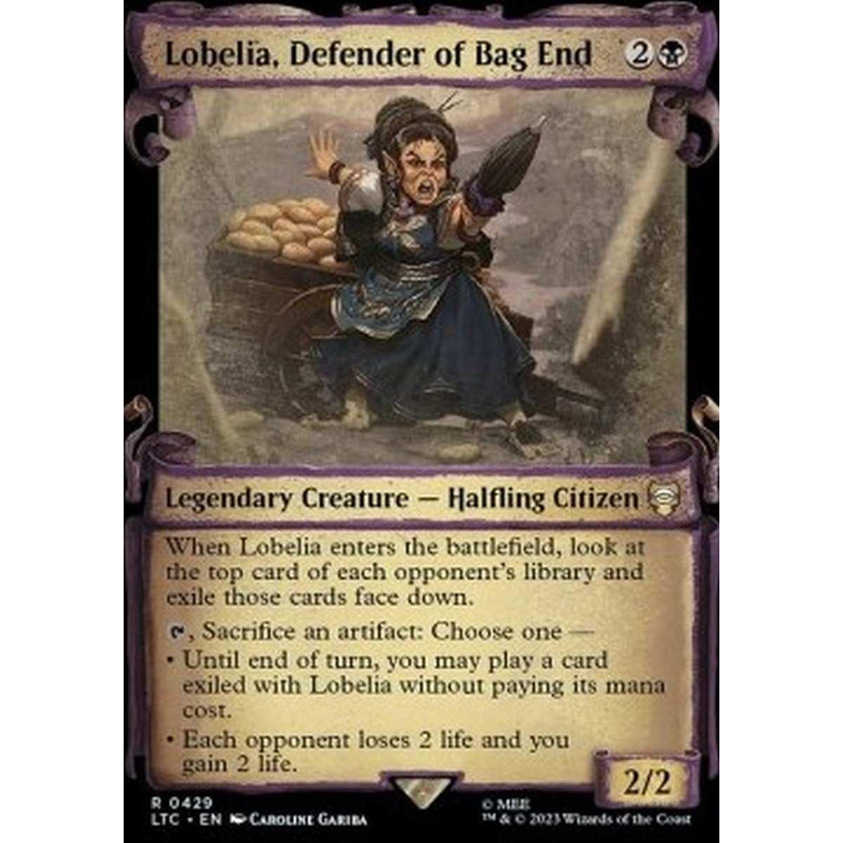 Lobelia, Defender of Bag End (V.1) - Lobelia, Defender of Bag End (V.1) - [LTRH] [NM]