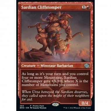 Sardian Cliffstomper - Calcarupi di Sardia - [PBRO] [NM] [Foil]