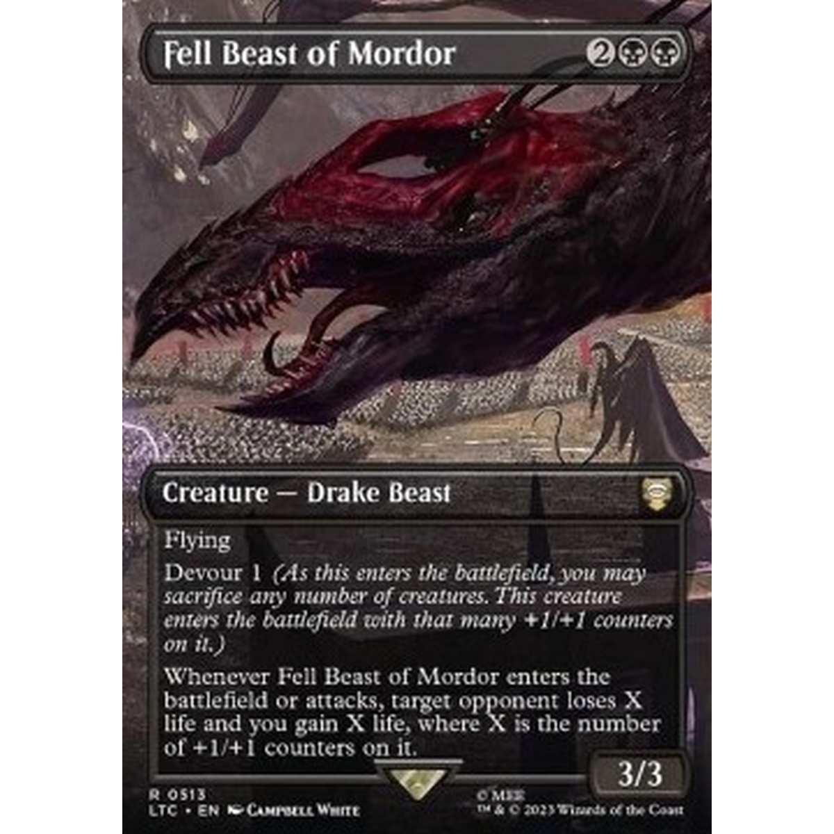 Fell Beast of Mordor (V.1) - Fell Beast of Mordor (V.1) - [LTRH] [NM]