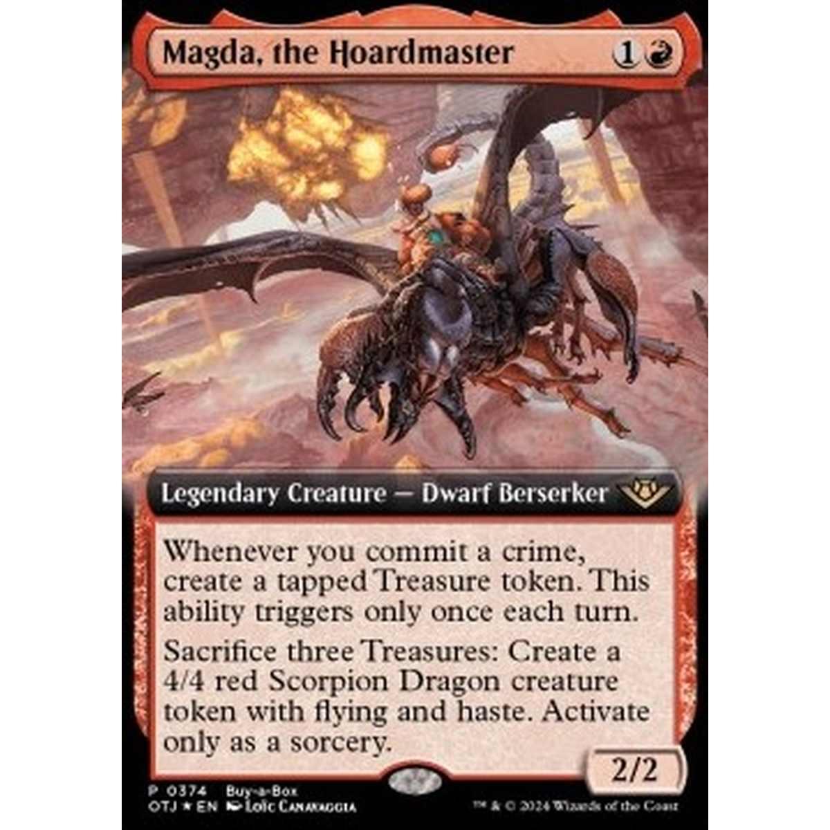 Magda, the Hoardmaster - Magda, la Signora del Bottino - [BABP] [NM] [Foil]
