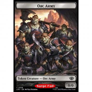 Orc Army Token (B 0/0) // Food Token (V.3) - Orc Army Token (B 0/0) // Food Token (V.3) - [LTRH] [NM] [Foil]