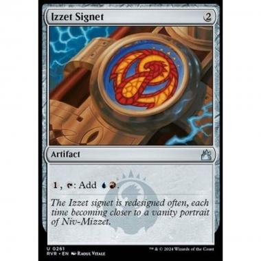 Izzet Signet - Izzet Signet - [RVR] [NM] [Foil]