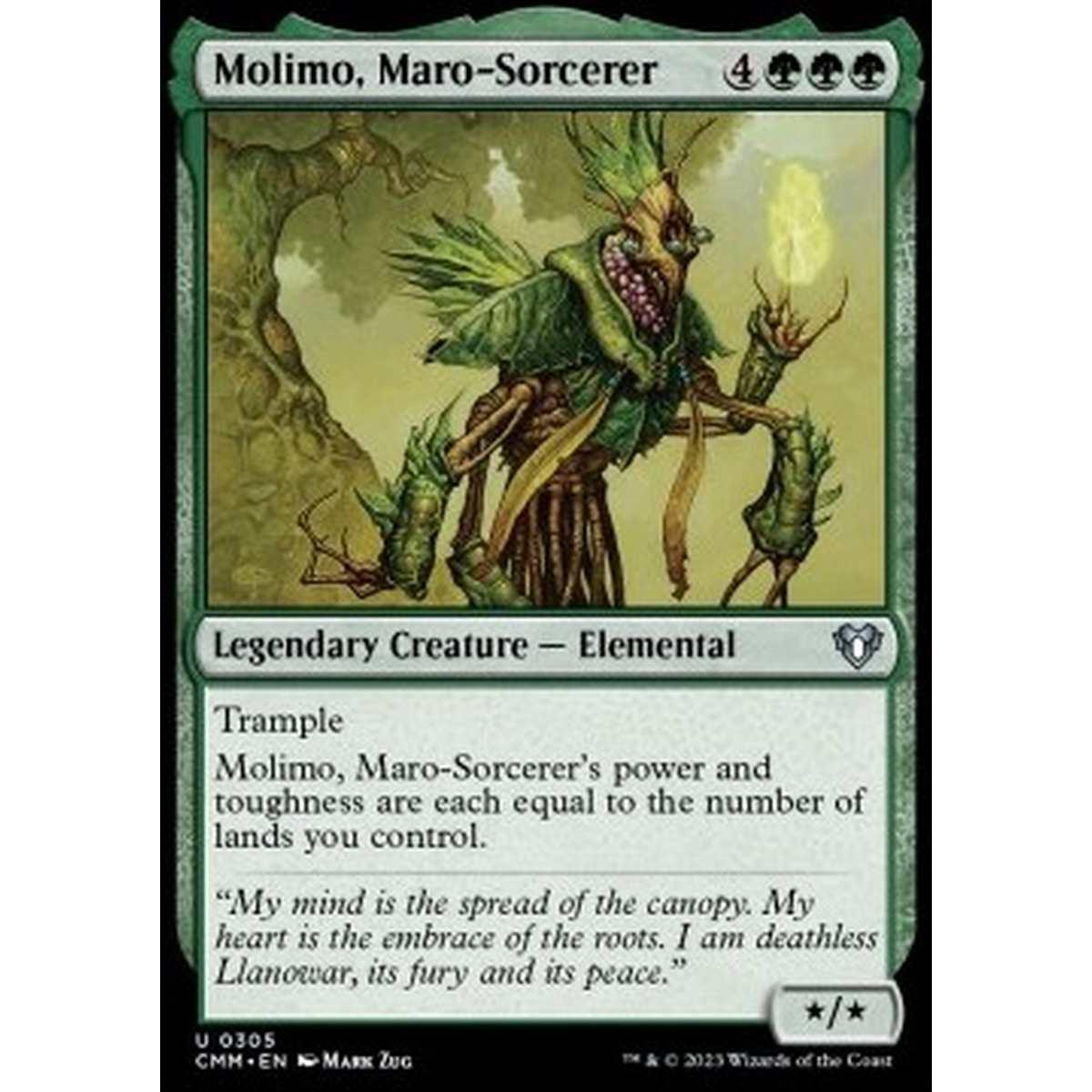 Molimo, Maro-Sorcerer - Molimo, Maro-Sorcerer - [CMM] [NM] [Foil]