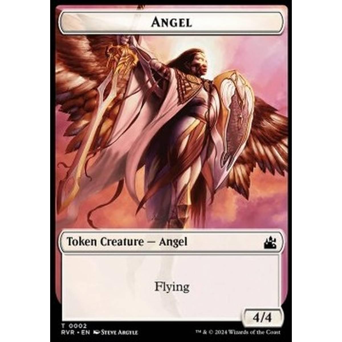 Angel Token (W 4/4) // Goblin Token (R 1/1) - Angel Token (W 4/4) // Goblin Token (R 1/1) - [TRVR] [NM] [Foil]