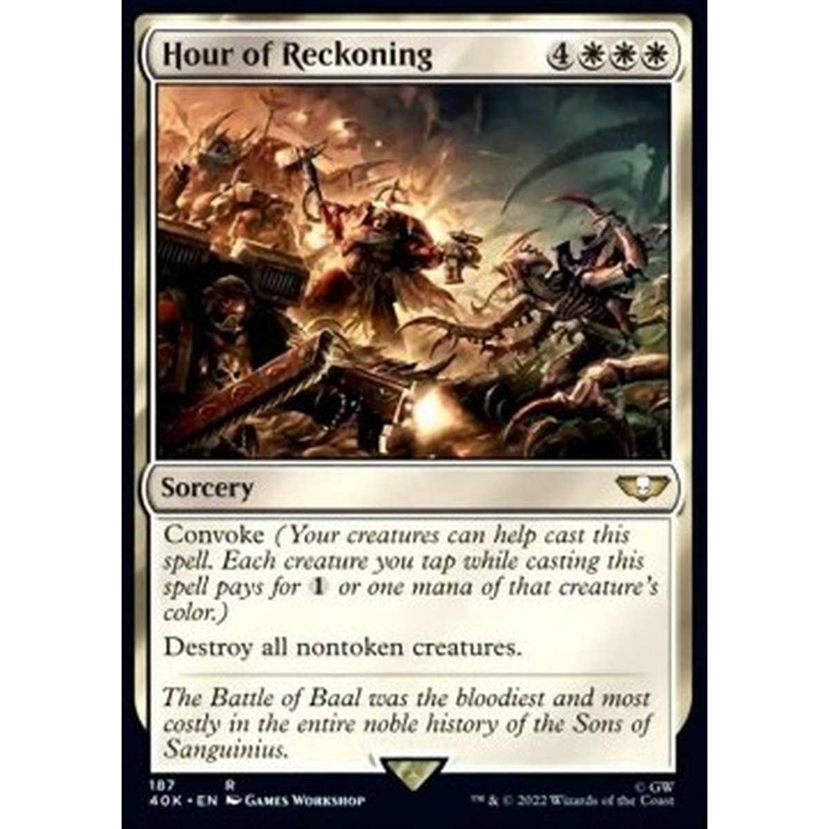 Hour of Reckoning - L'Ora dei Conti - [40K] [NM]