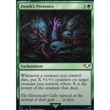 Death's Presence - Presenza della Morte - [40K] [NM]