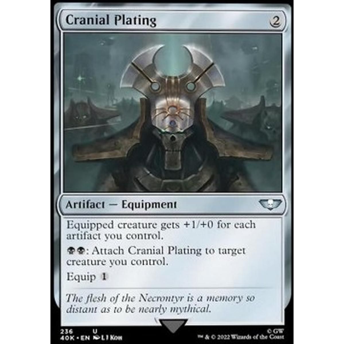 Cranial Plating - Placca Cefalica - [40K] [NM]