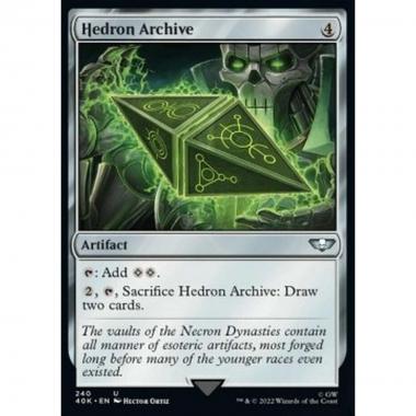 Hedron Archive - Archivio nell'Edro - [40K] [NM]
