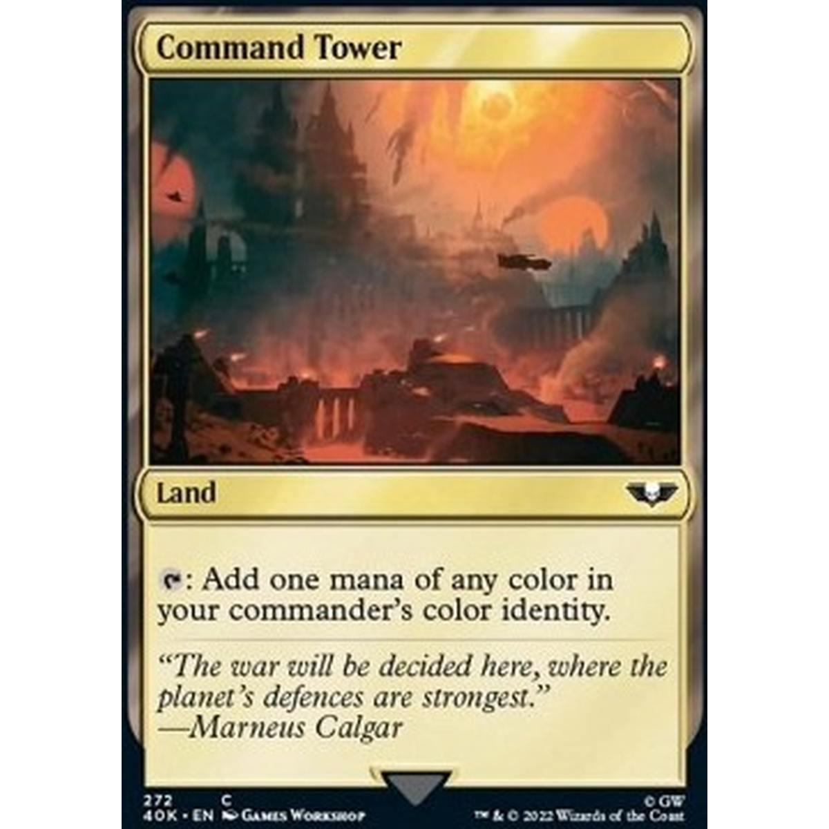 Command Tower (V.3) - Torre di Comando (V.3) - [40K] [NM]
