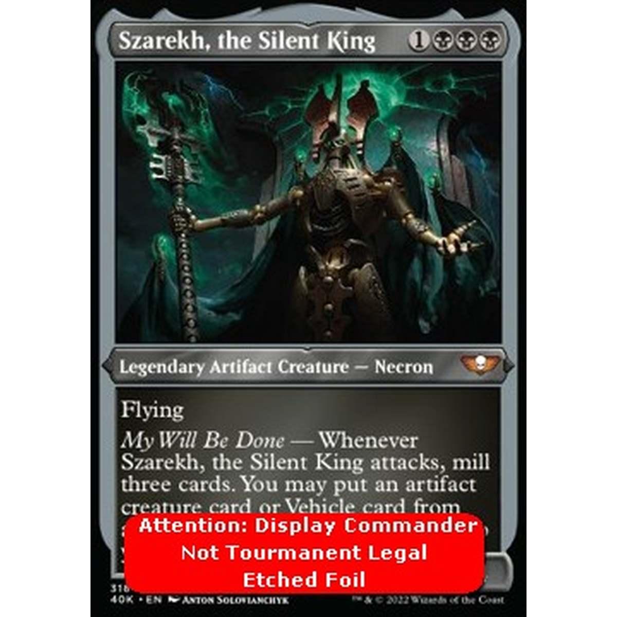 Szarekh, the Silent King (V.4) - Szarekh, the Silent King (V.4) - [40K] [NM] [Foil]