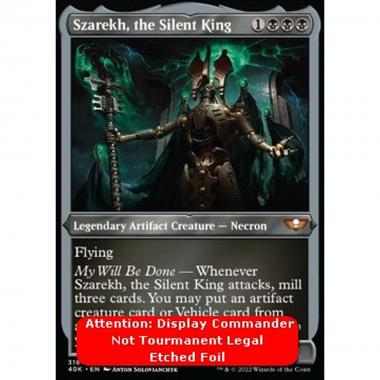 Szarekh, the Silent King (V.4) - Szarekh, the Silent King (V.4) - [40K] [NM] [Foil]