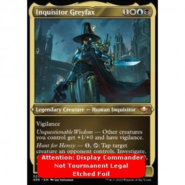 Inquisitor Greyfax (V.4) - Inquisitor Greyfax (V.4) - [40K] [NM] [Foil]