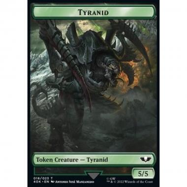 Tyranid Token (G 5/5) // Tyranid Token (G 1/1) - Tyranid Token (G 5/5) // Tyranid Token (G 1/1) - [40K] [NM]