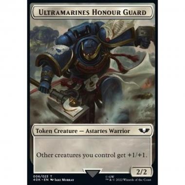 Ultramarines Honour Guard Token (W 2/2) // Soldier Token (W 1/1) - Ultramarines Honour Guard Token (W 2/2) // Soldier Token (W 1/1) - [40K] [NM]