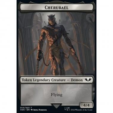 Cherubael Token (B 4/4) // Astartes Warrior Token (W 2/2) - Cherubael Token (B 4/4) // Astartes Warrior Token (W 2/2) - [40K] [NM]