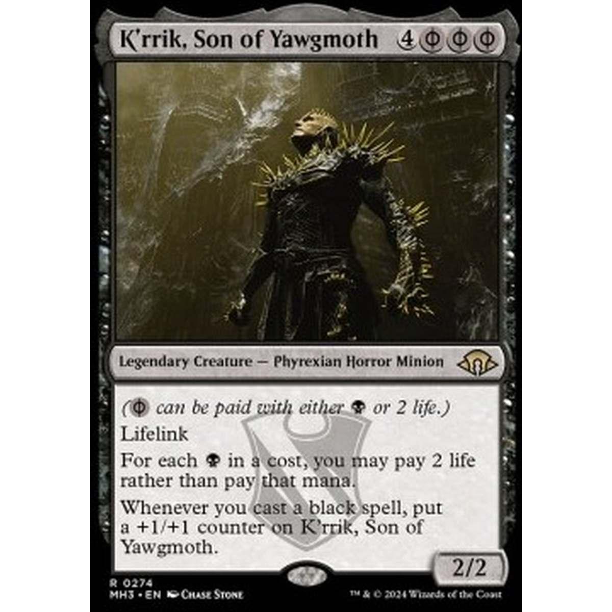 K'rrik, Son of Yawgmoth - K'rrik, Son of Yawgmoth - [MH3] [NM]