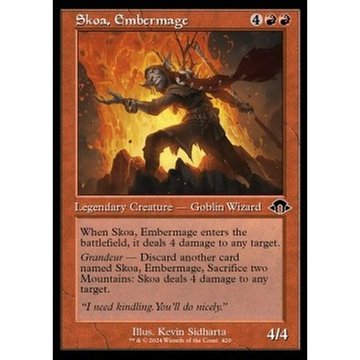 Skoa, Embermage - Skoa, Embermage - [XMH3] [NM] [Foil]