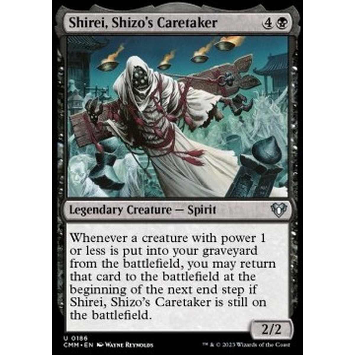 Shirei, Shizo's Caretaker - Shirei, Shizo's Caretaker - [CMM] [NM] [Foil]