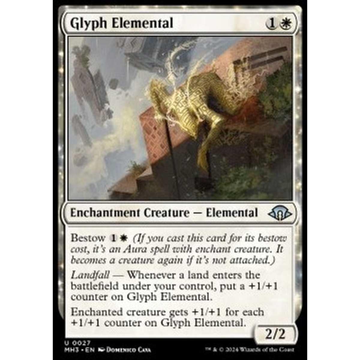 Glyph Elemental - Glyph Elemental - [MH3] [NM] [Foil]