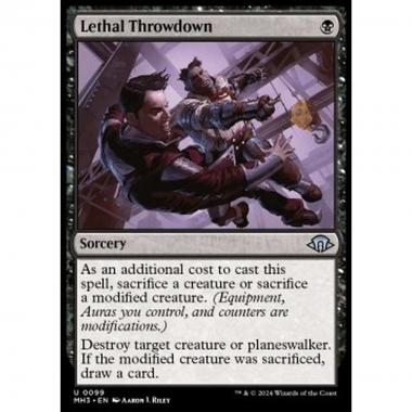 Lethal Throwdown - Lethal Throwdown - [MH3] [NM] [Foil]