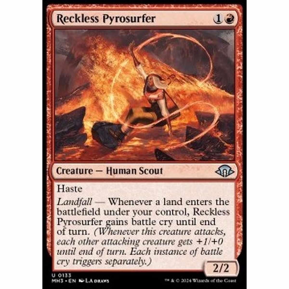 Reckless Pyrosurfer - Reckless Pyrosurfer - [MH3] [NM] [Foil]