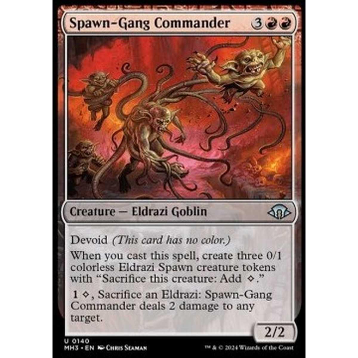 Spawn-Gang Commander - Spawn-Gang Commander - [MH3] [NM] [Foil]