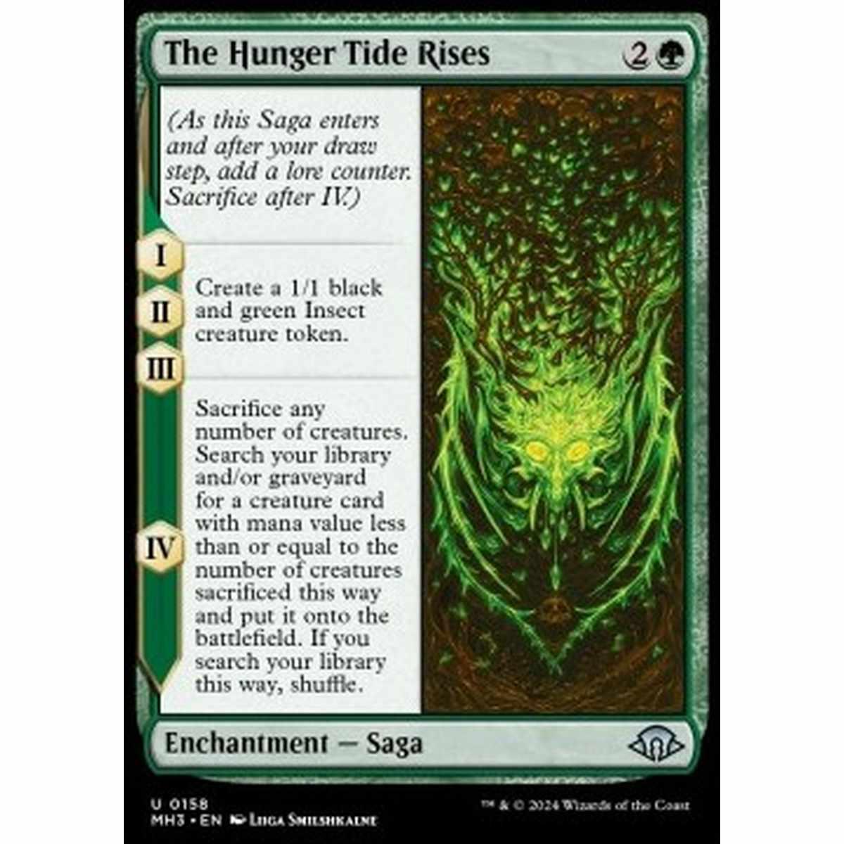 The Hunger Tide Rises - The Hunger Tide Rises - [MH3] [NM] [Foil]