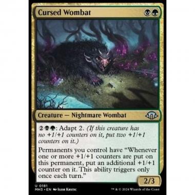 Cursed Wombat - Cursed Wombat - [MH3] [NM] [Foil]