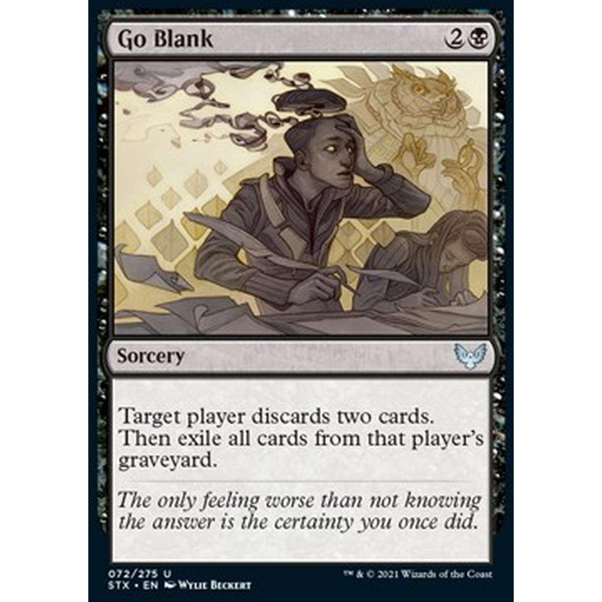 Go Blank - Go Blank - [STX] [NM]