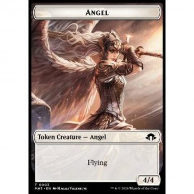 Angel Token (W 4/4) // Servo Token (A 1/1) - Angel Token (W 4/4) // Servo Token (A 1/1) - [TMH3] [NM] [Foil]