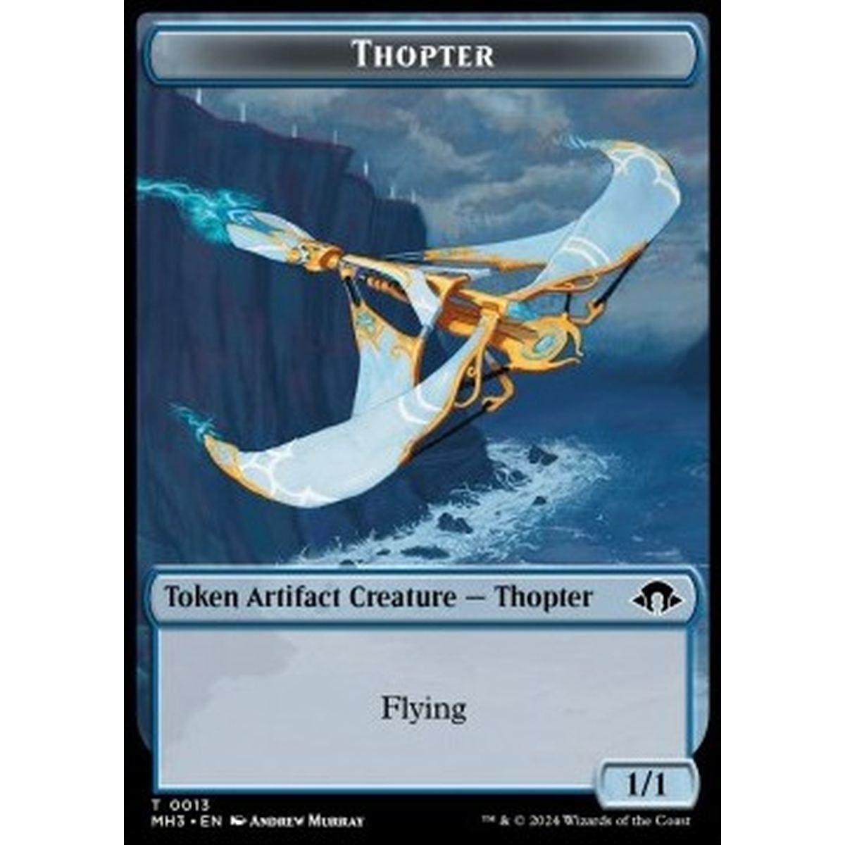 Thopter Token (UA 1/1) // Servo Token (A 1/1) - Thopter Token (UA 1/1) // Servo Token (A 1/1) - [TMH3] [NM] [Foil]