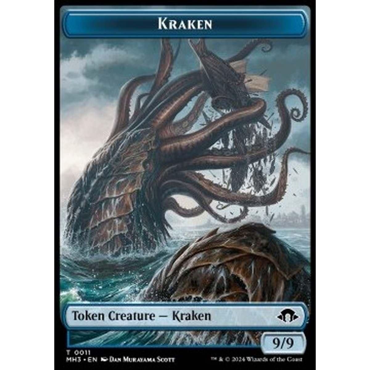 Kraken Token (U 9/9) // Servo Token (A 1/1) - Kraken Token (U 9/9) // Servo Token (A 1/1) - [TMH3] [NM] [Foil]
