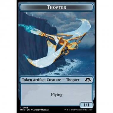 Thopter Token (UA 1/1) // Phyrexian Germ Token (B 0/0) - Thopter Token (UA 1/1) // Phyrexian Germ Token (B 0/0) - [TMH3] [NM] [Foil]