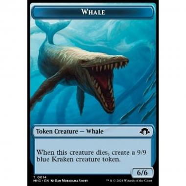 Whale Token (U 6/6) // Phyrexian Germ Token (B 0/0) - Whale Token (U 6/6) // Phyrexian Germ Token (B 0/0) - [TMH3] [NM] [Foil]