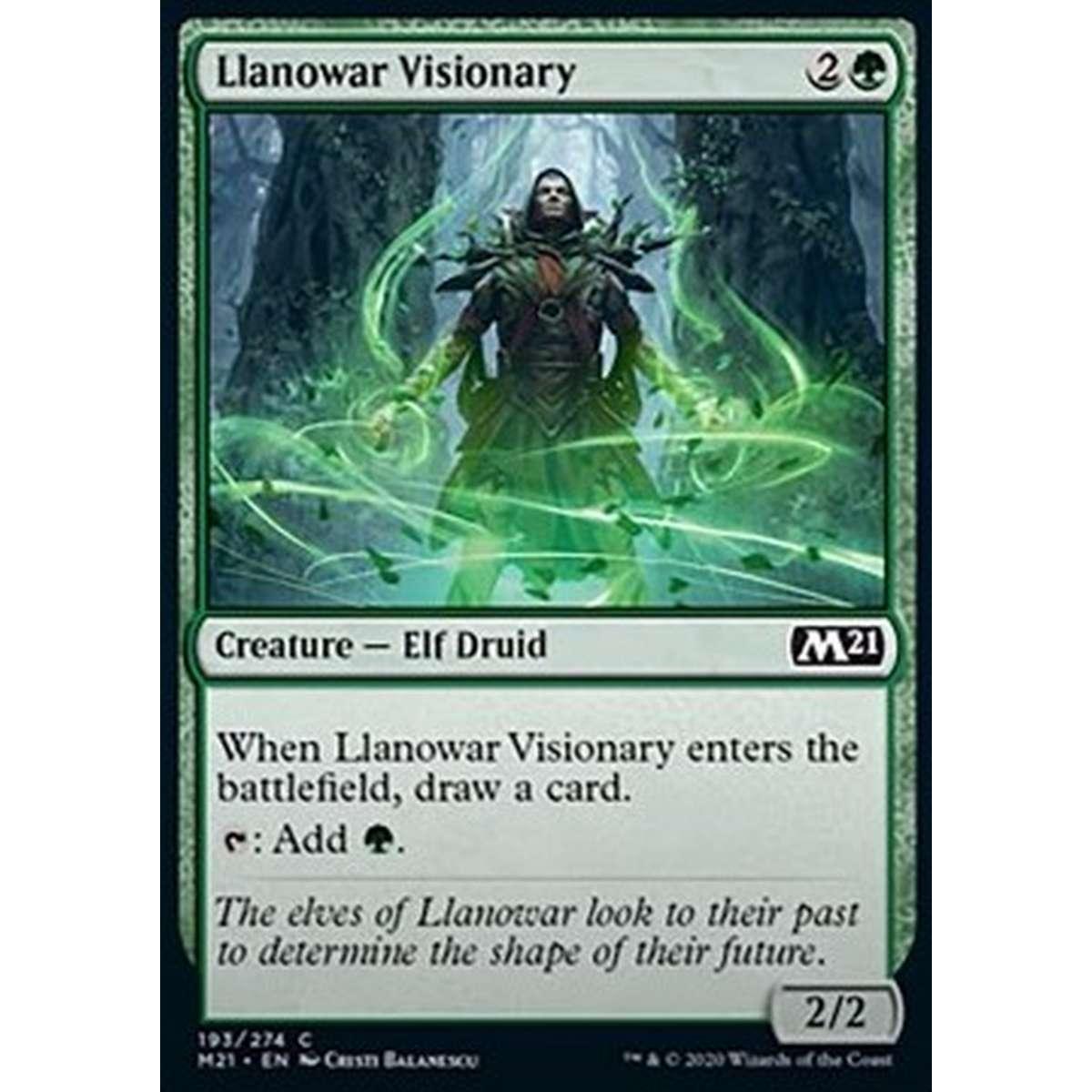 Llanowar Visionary - Llanowar Visionary - [M21] [NM]