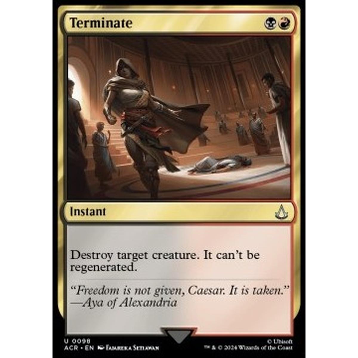 Terminate - Terminate - [ACR] [NM]