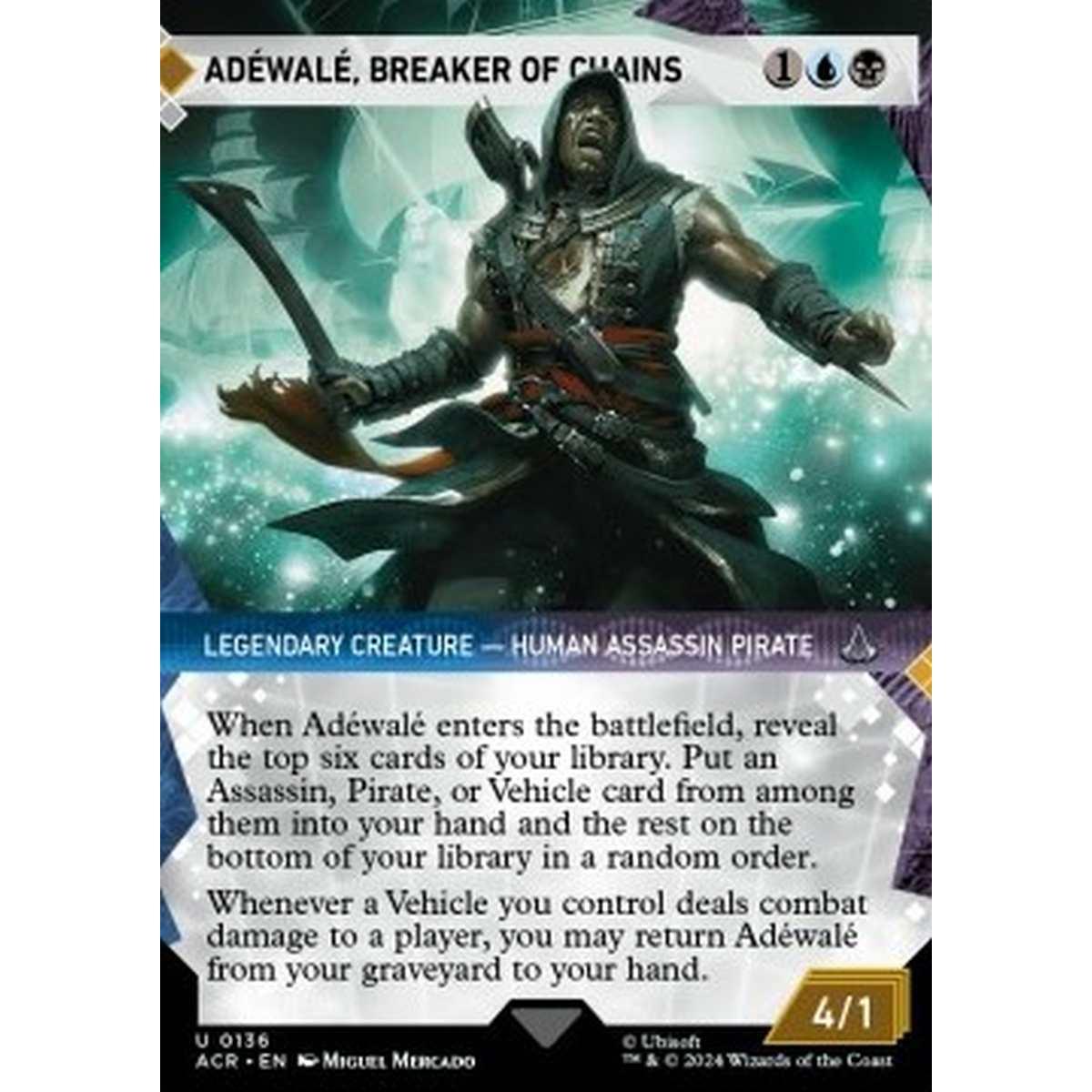 Ad©wal©, Breaker of Chains (V.1) - Ad©wal©, Breaker of Chains (V.1) - [XACR] [NM] [Foil]