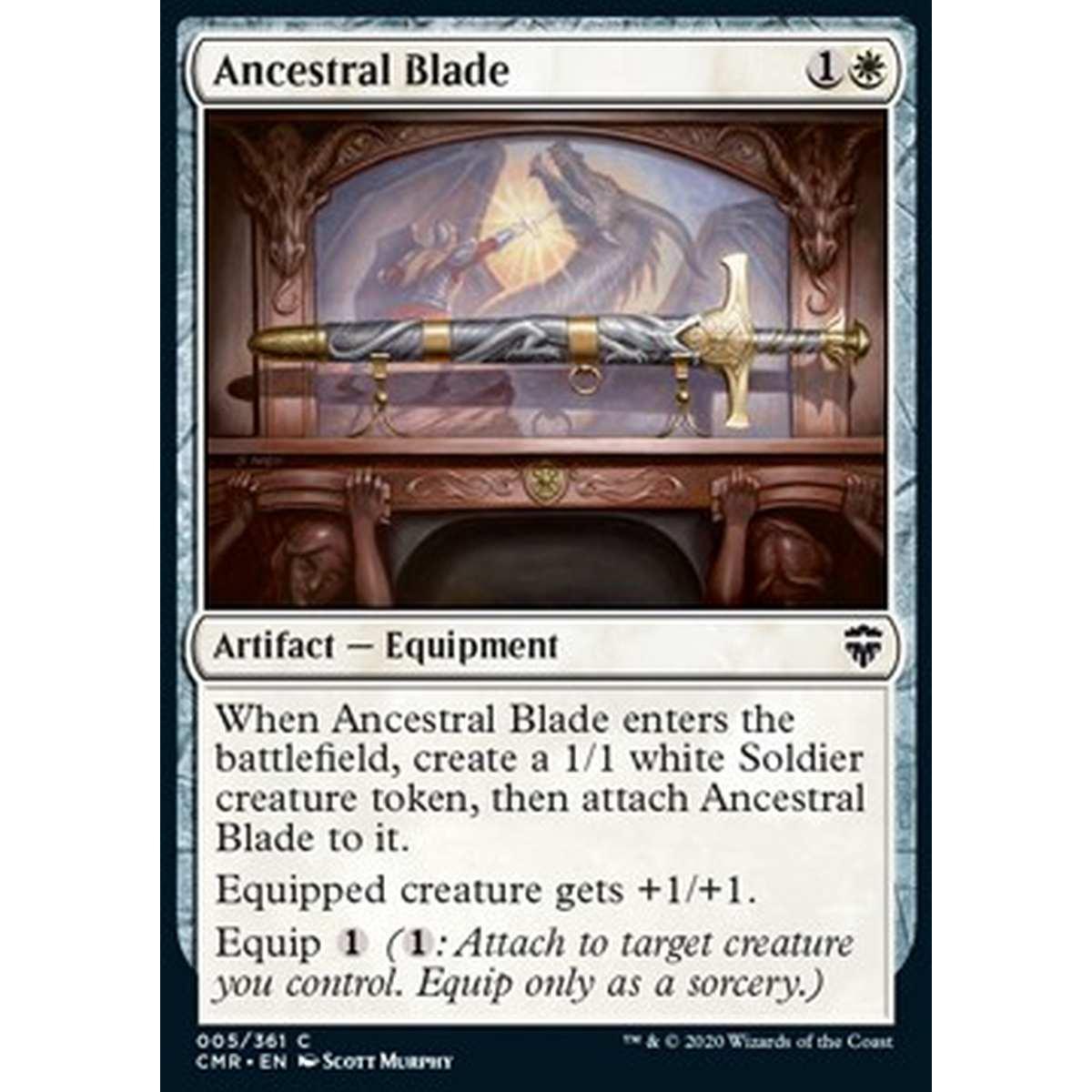 Ancestral Blade - Ancestral Blade - [CMR] [NM]