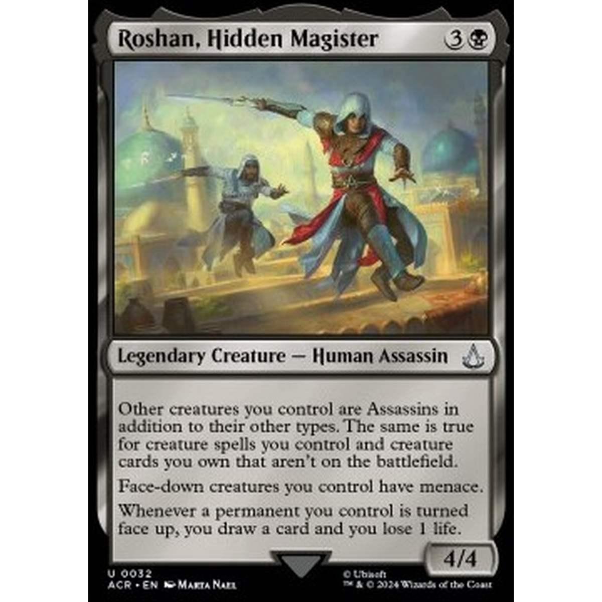 Roshan, Hidden Magister - Roshan, Hidden Magister - [ACR] [NM] [Foil]