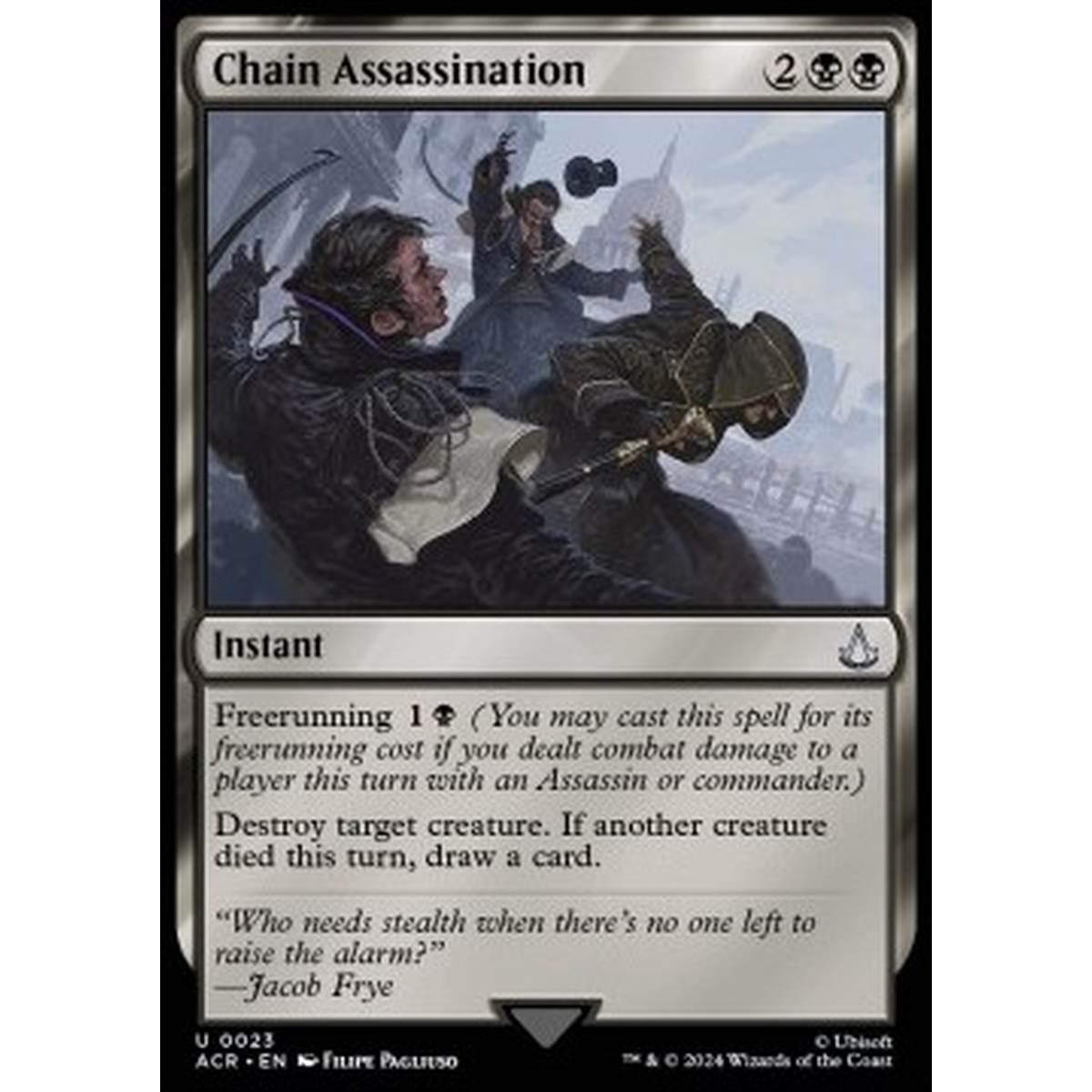 Chain Assassination - Chain Assassination - [ACR] [NM] [Foil]