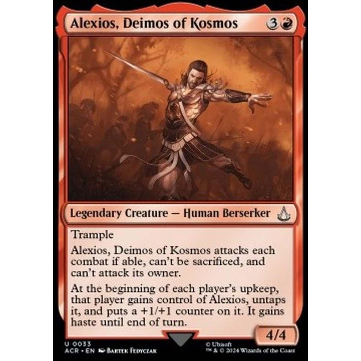 Alexios, Deimos of Kosmos - Alexios, Deimos of Kosmos - [ACR] [NM] [Foil]